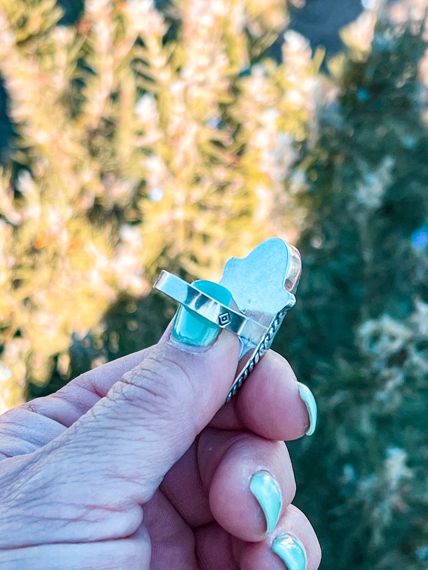 Lapis Statement Ring