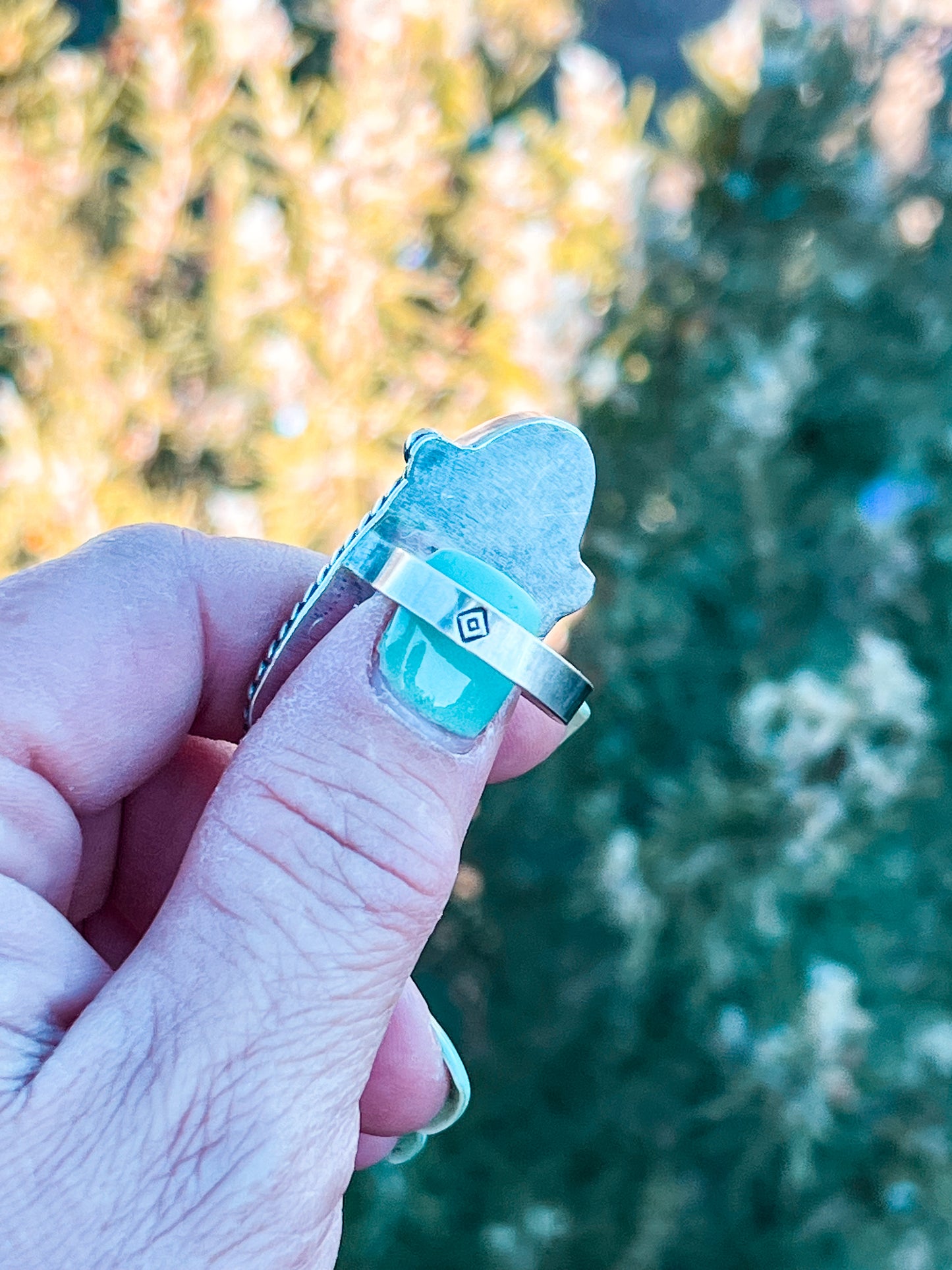 Lapis Statement Ring