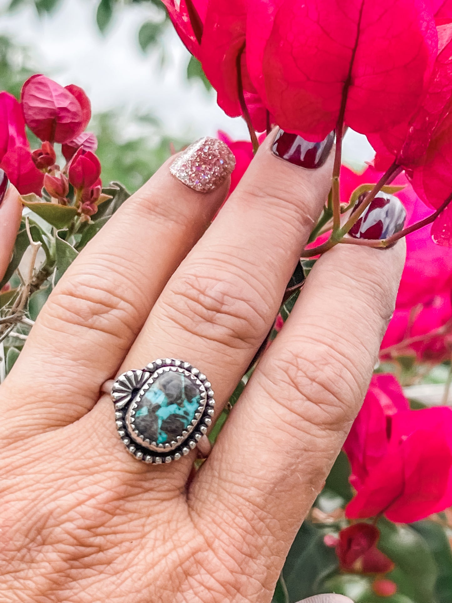 Carico Lake Turquoise ring